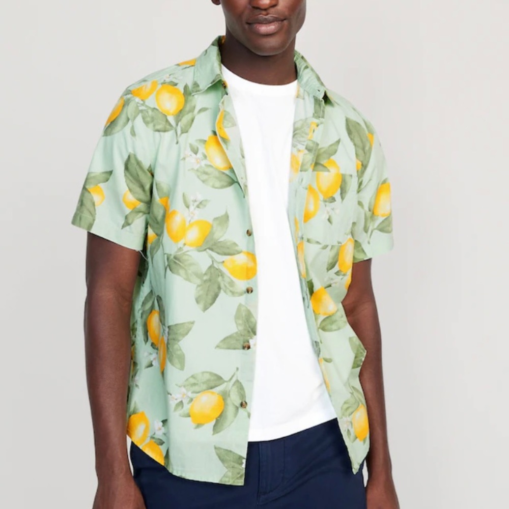 NWT Men’s Short Sleeve 🍋